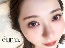 エルマ(eluma.)/パーマ×エクステ（ブラウン）