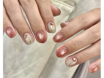 さくらんぼネイル