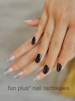 ワンカラー アシメ