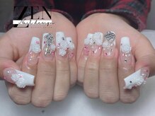 ゼン ネイル デザイン 池袋(ZEN NAIL DESIGN)/* 長 さだしやり放題×つけ放題