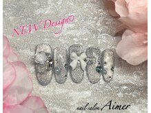 エメ(Aimer)/新作☆韓国・ワンホンネイル♪