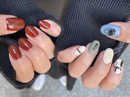 モードちぐはぐネイル★