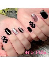 エムズヴィラ(M's Villa.)/30代に人気♪チェックネイル