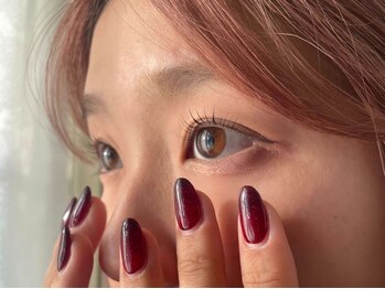 アオ 三軒茶屋(ao.)の写真/【ao.eyelash&nail】まつ毛に負担をかけないラッシュリフト×自爪を傷めないフィルイン!是非お試し下さい♪