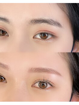 シークレットベル 梅田北店(SecretBelle)/ナチュラル眉とナチュラルまつ毛