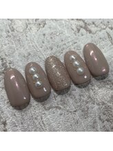 Nail & Eye Basic 川越店【パラジェル/フィルイン/ネイルスクール併設店】/【定額Season】Winterデザイン