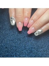 アジュールネイル 岸和田店(Azur Nail)/グラデーション＋埋め尽くし