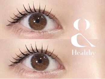 ネリネ 博多(nerine)の写真/SNSで話題☆マツエク×まつ毛パーマの&healthy［アンドヘルシー］取扱サロン♪抜け感あるワンホンまつ毛に