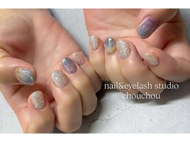 秋冬ネイルニュアンスフラッシュ