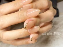 アネラ(ANELA)/ラメフレンチネイル