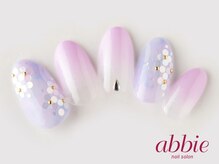 ネイルサロンアビー 北千住店(abbie)/あじさいグラデ　￥10868