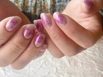 アイネイルズ 梅田店(I nails)/くすみカラーニュアンス