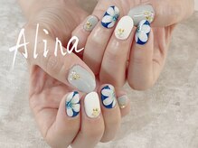 エリナネイルサロン池袋(Alina Nail Salon)/フラワーネイル