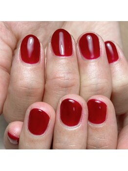 ボルドーでワンカラー