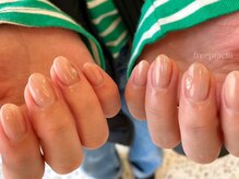 フリープ(freep)/水滴ネイル/ニュアンスネイル