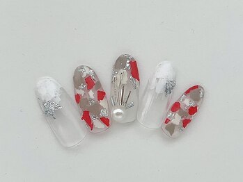 ヴィエント ネイル アイラッシュ サロン(Viento Nail Eyelash Salon)/モザイクグラデ初回¥7800