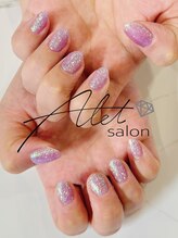 アレットサロン(Alet salon)/ワンカラー☆ラメ