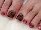 foot☆べっ甲ネイル