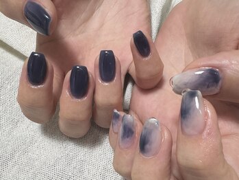 エワル 自由ヶ丘(ewalu)/ニュアンスネイル　アシメネイル