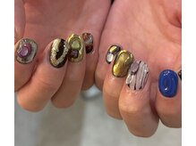 ゆびノさき イバラキシ(ibarakishi)の雰囲気（系列の梅田中崎町店でもニュアンスが人気です！【￥6950～】）