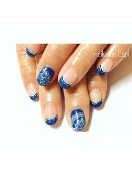 ネイルサロン ロピ(nailsalon Lopi)/手描きレース