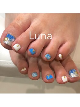 ネイルアンドまつ毛エクステ ルーナ イオン相模原店/デザインネイル