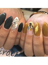 トータルサロン 白べぇーっ プラス/秋ネイル