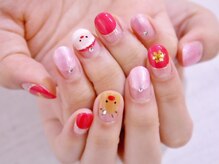 ラルネイル 大宮(Lull. nail)/＊Xmas＊サンタさん＊