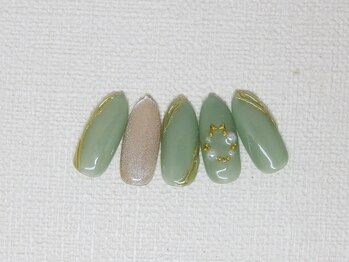 ティーエヌ 名古屋矢場町店/クリスマスネイル☆¥6980