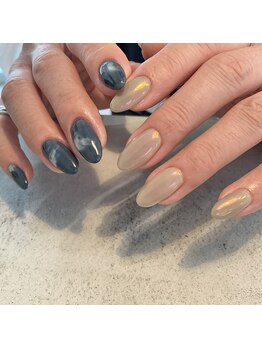 スワッグ(swag)/Navy x Beige