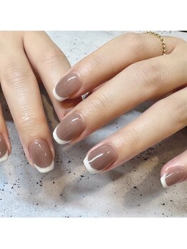 ヴォーグ(Vogue)/ワンカラー+フレンチ ジェル/柏