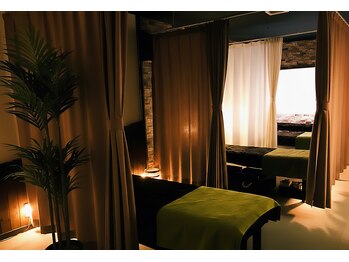 リラクゼーション 健美庵 門司駅前店/清潔ベッドで施術