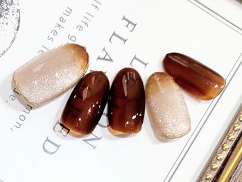 ミュゲットネイル(Muguet nail)/マグネット×カラグラ