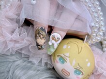 ネイル アリーズ セカンド(nail Allies 2nd)/痛ネイル　3D 手書き　オタク