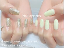 ネイルアプリクス 恵比寿(Nail apricus EBISU)/シンプル◆ワンカラー¥7,600