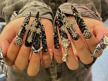 ベルネイル 池袋(Belle Nail)/ロングクロスネイル