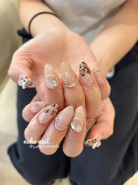 ヒョウ柄　レオパード　秋冬