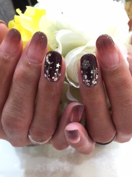 センティア ヴィアモール アピタ江南西店(SENTIR VIAMALL)/【NAIL】定額アート2本 ¥7981