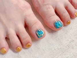 親指アートフット