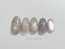 ヴィヴィアン ネイル(Vivian nail)/アンティークフラワーネイル