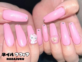 ネイルマフィア 原宿(NAIL MAFIA)/春カラー/長さだし/ロング