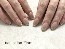 フローラ(_Flora)/ハンド/綺麗め/ガラスフレンチ