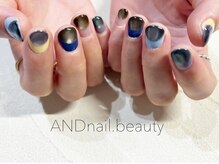 アンドネイル ビューティー(AND nail,beauty)/冬ネイル/マグネット/藤沢