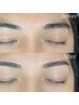 【細眉・癖がお悩みの方◎】アイブロウWAX+ 眉毛パーマ￥9000→