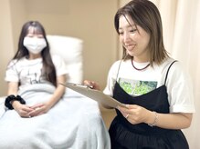 丁寧なカウンセリングからの豊富なデザイン提案が人気の秘密！目元のお悩みお気軽にご相談ください。