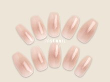 FAST NAIL 春日部店【パラジェル/ジェルネイル専門/定額/マグネット/フットネイル】/チーク/ピンク【12388】