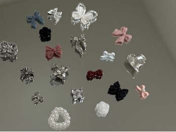 セッテ(sette.)の写真/【100種以上】シンプル~推し活ネイルも自由自在♪豪華パーツ付け放題※有料パーツあり<八丁堀駅~徒歩4分>