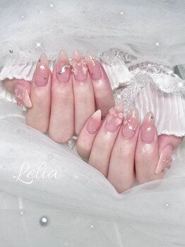 レリア(Lelia)の写真/定額ネイル￥7500～【ワンホンネイル/フレンチガーリーetc…】大人カワイイから王道カワイイまでお任せ★
