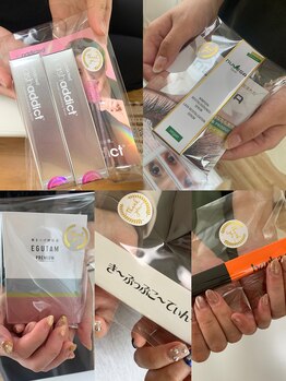 エースラッシュエヌ(A/N)の写真/まつげケア剤やトリートメントメニューが人気