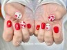 持ち込みアート４本コース◆シンプル＋アクセントアート　オフなし120分